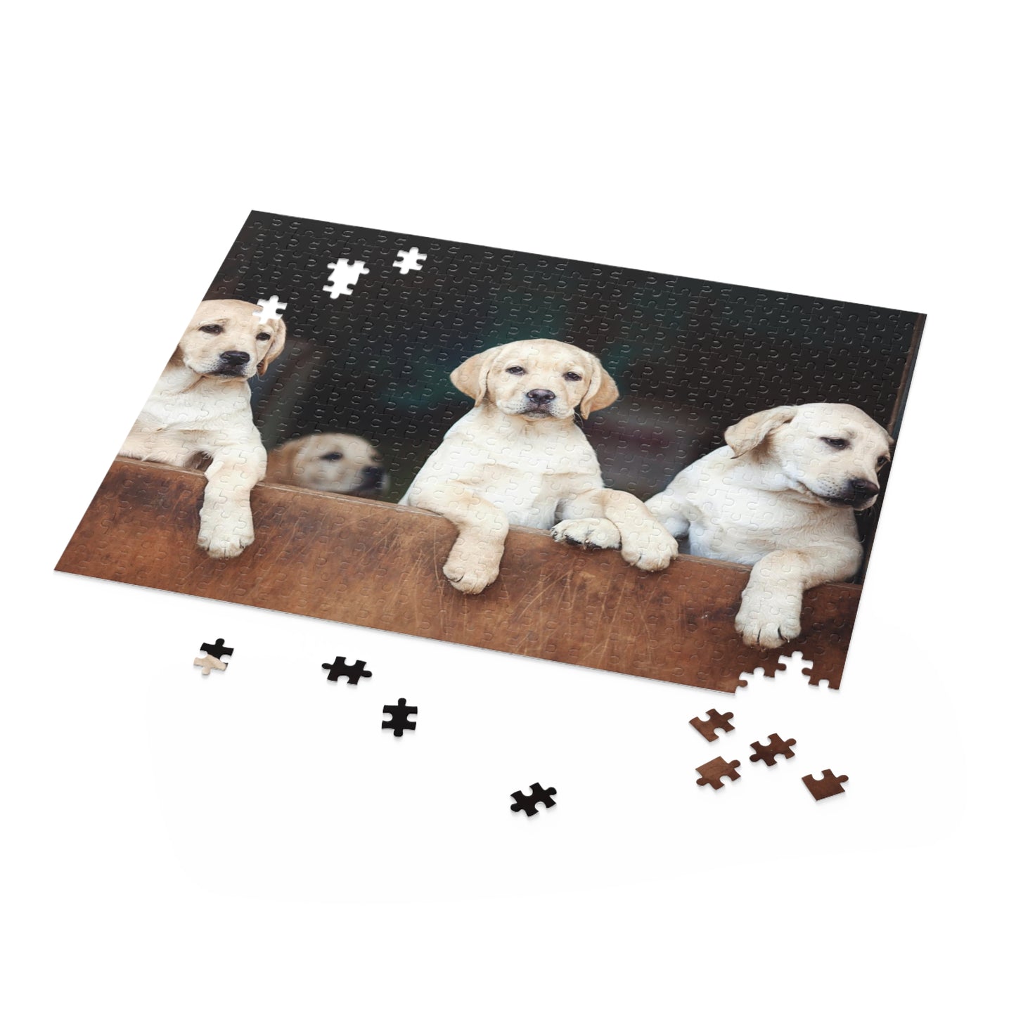 Yellow Labrador Retriever Puzzle (120 or 500-Piece)