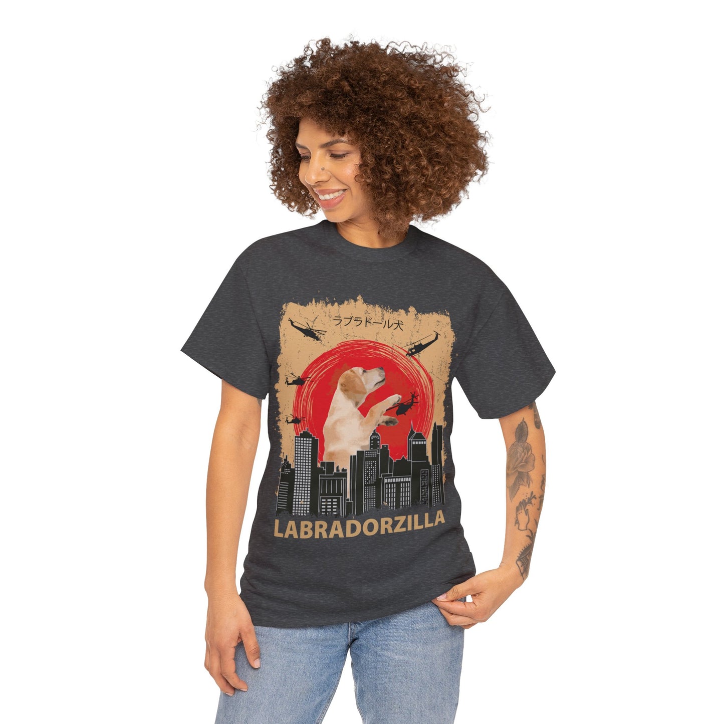 Labradorzilla Unisex Cotton Tee