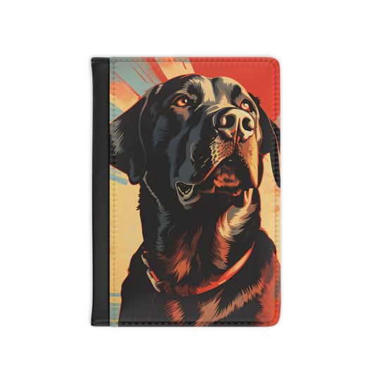 Labrador Retriever Pop-Art Passport Cover