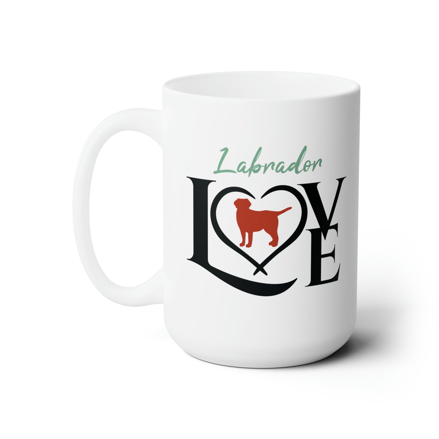 Labrador Love 15 oz Ceramic Mug