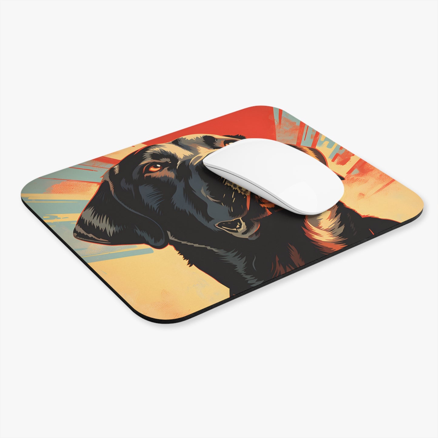 Labrador Retriever Pop-Art Mouse Pad