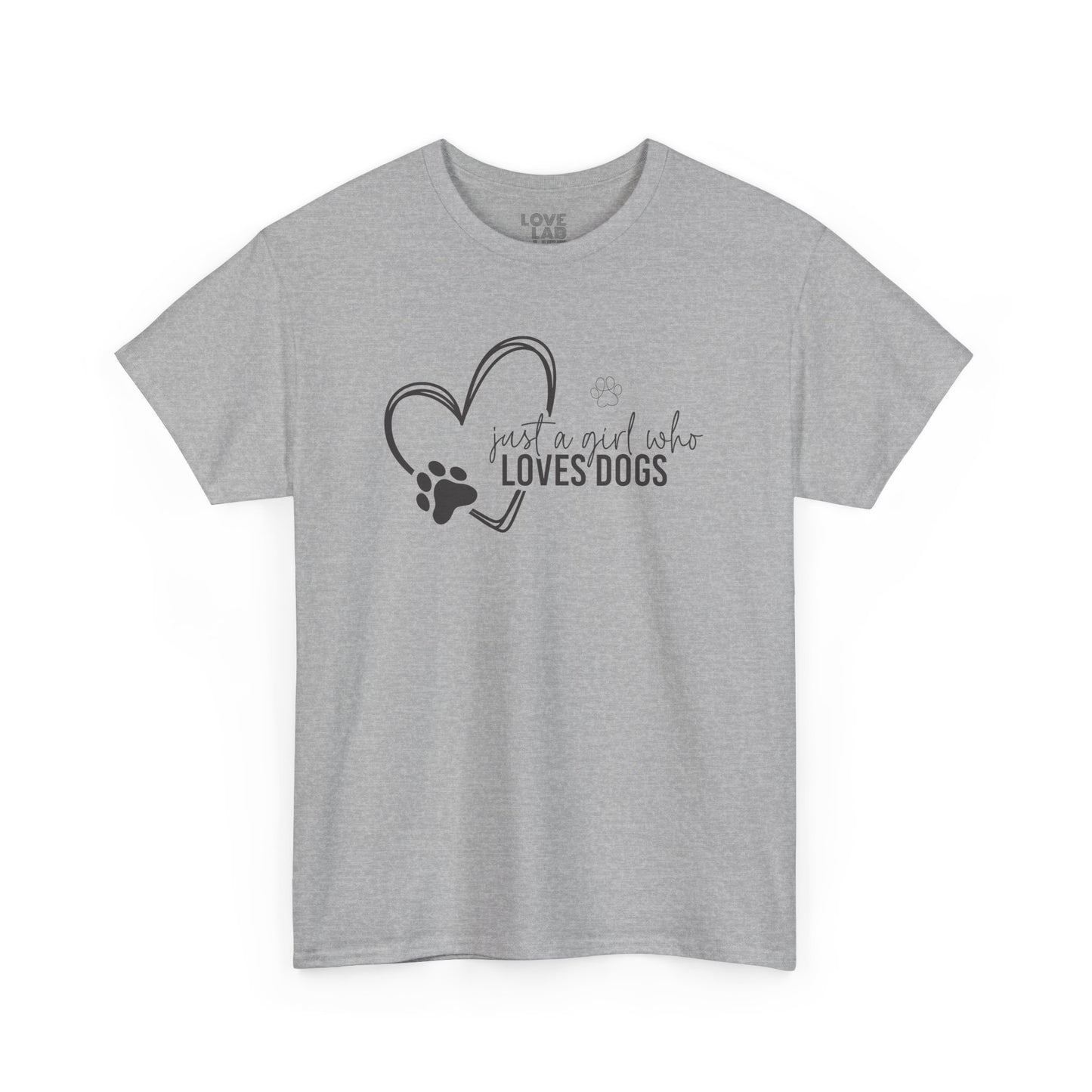 Just a Girl Who Loves Dogs Unisex Tee