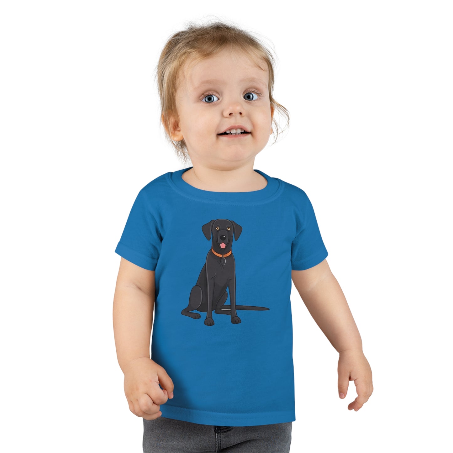 Black Labrador Retriever Toddler T-shirt