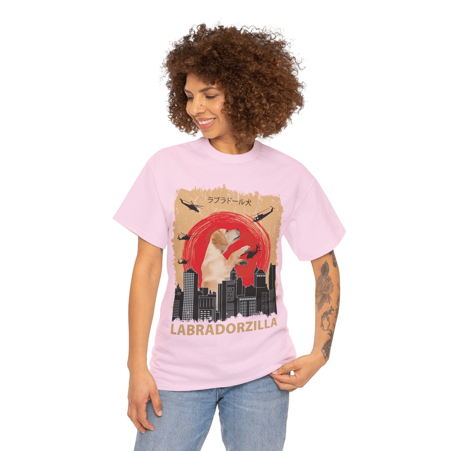 Labradorzilla Unisex Cotton Tee