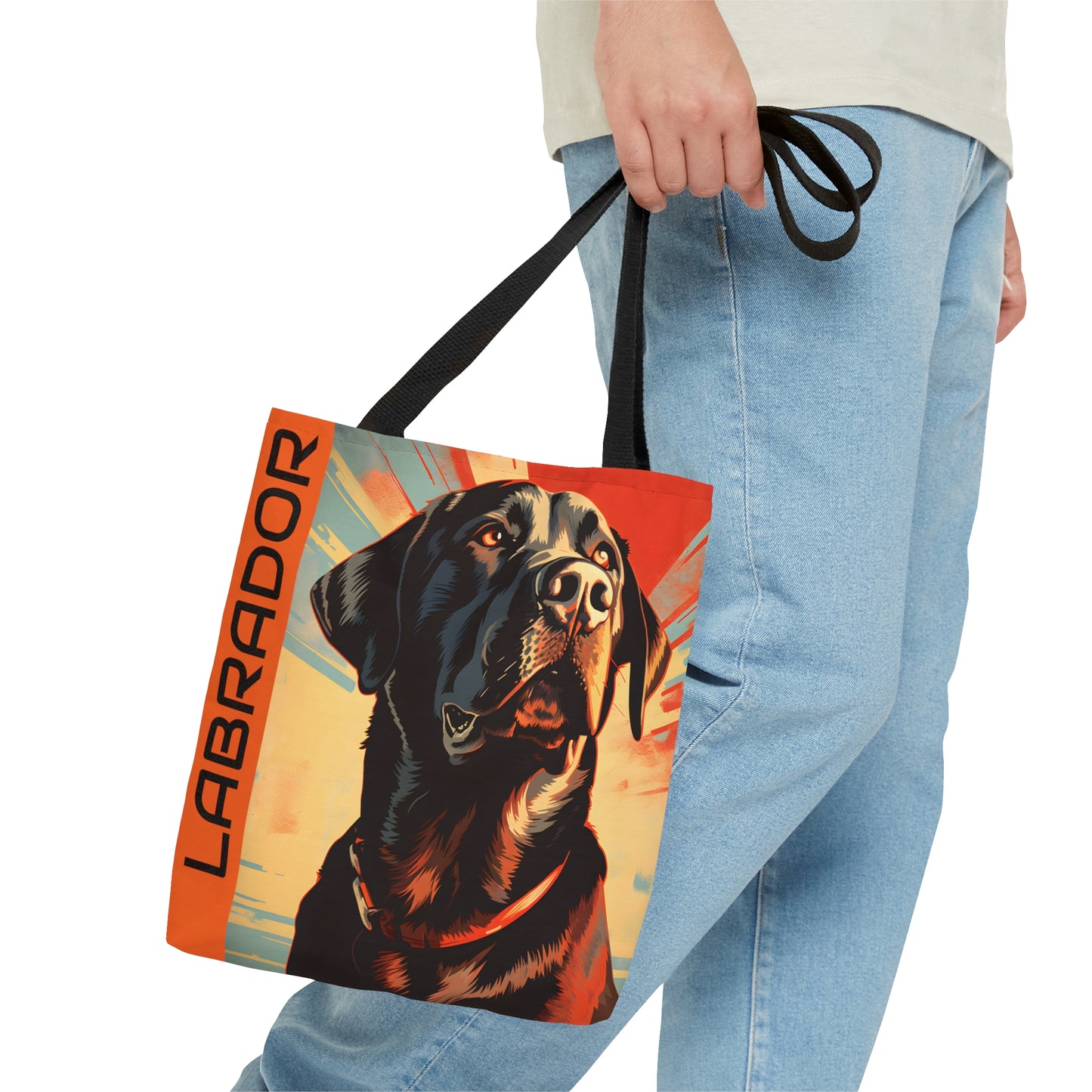 Labrador Retriever Pop-Art Tote Bag