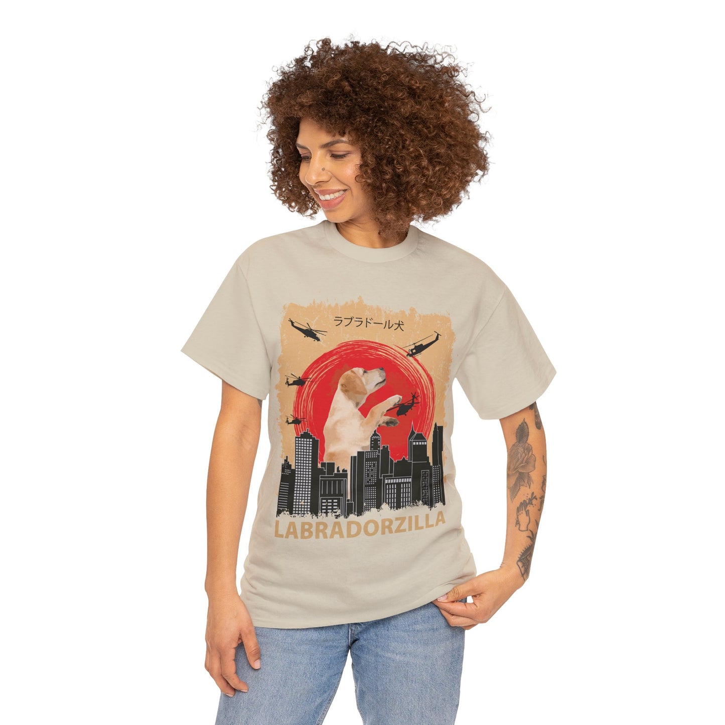 Labradorzilla Unisex Cotton Tee