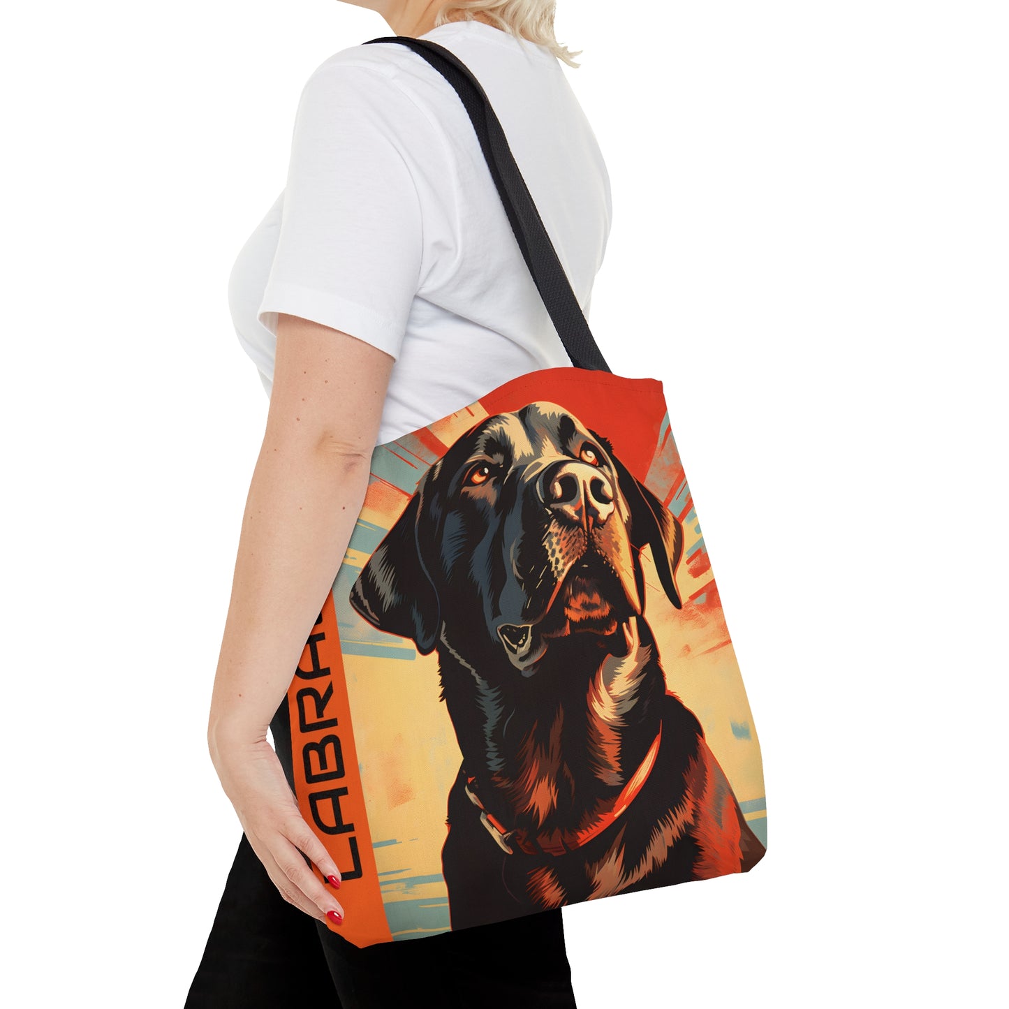 Labrador Retriever Pop-Art Tote Bag