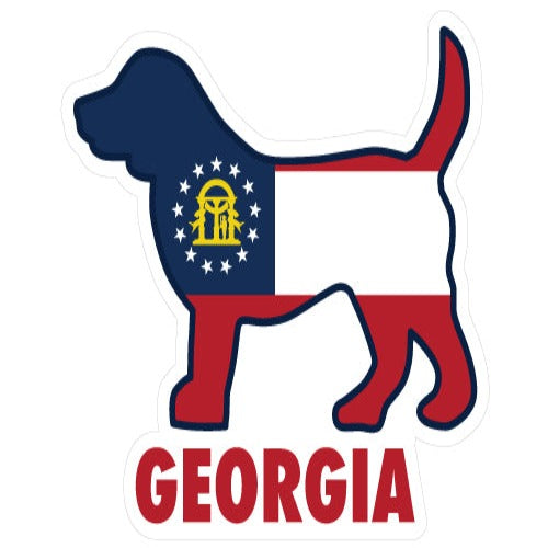 Georgia Dog 3" Sticker/Decal