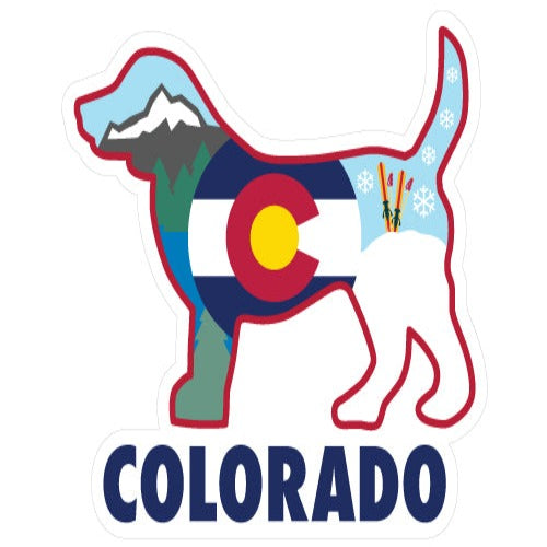 Colorado Dog 3" Sticker/Decal