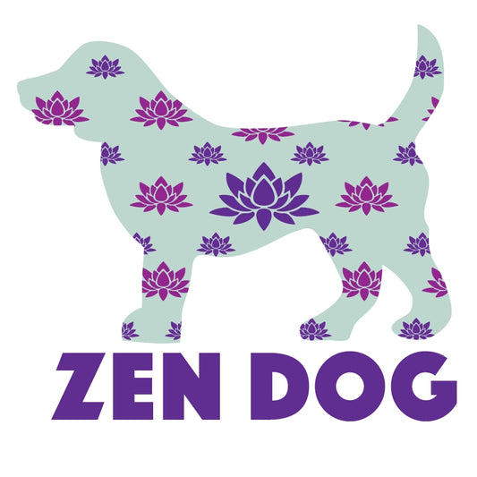 Zen Dog 3" Sticker/Decal
