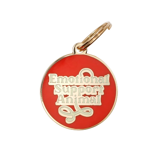 Emotional Support Animal Pet ID Tag