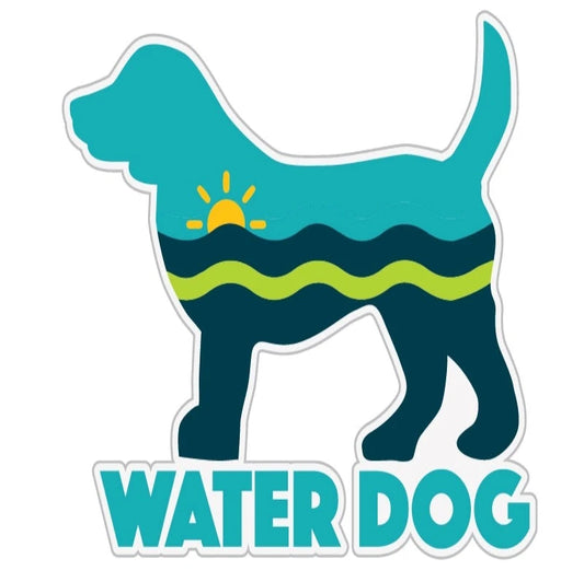 Water Dog 3" Sticker/Decal