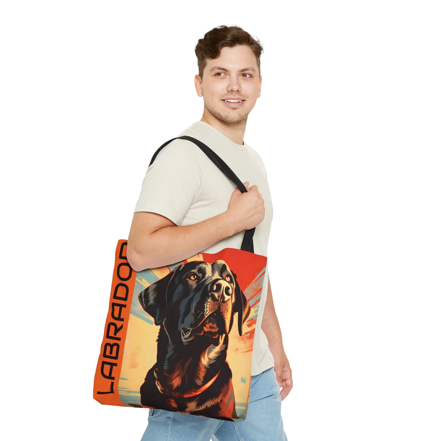 Labrador Retriever Pop-Art Tote Bag