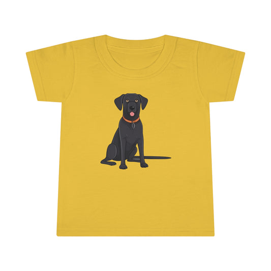 Black Labrador Retriever Toddler T-shirt