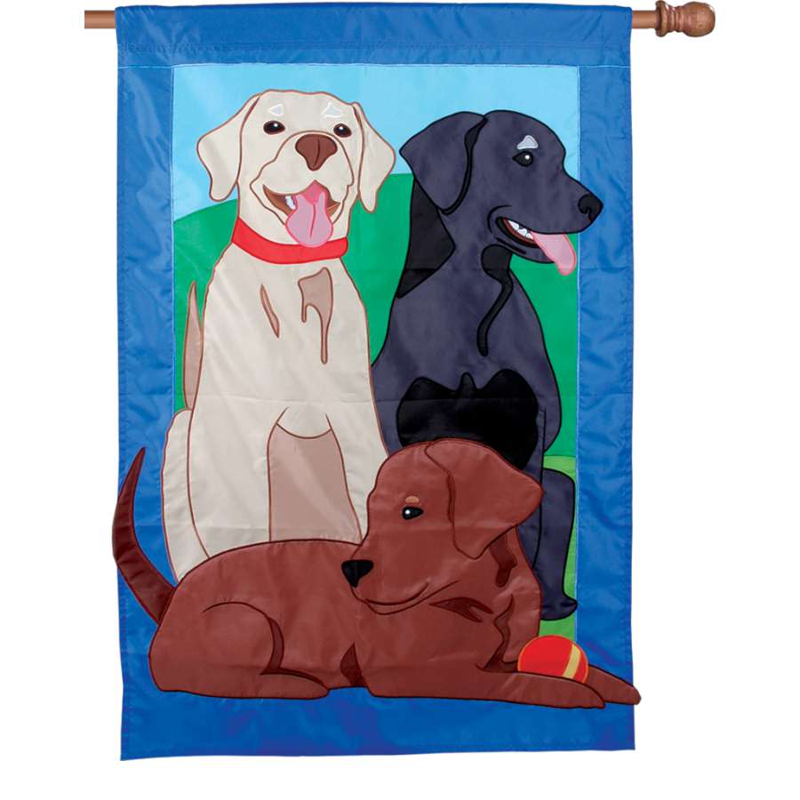 Faithful Friends Labrador Retriever Prestige Flag