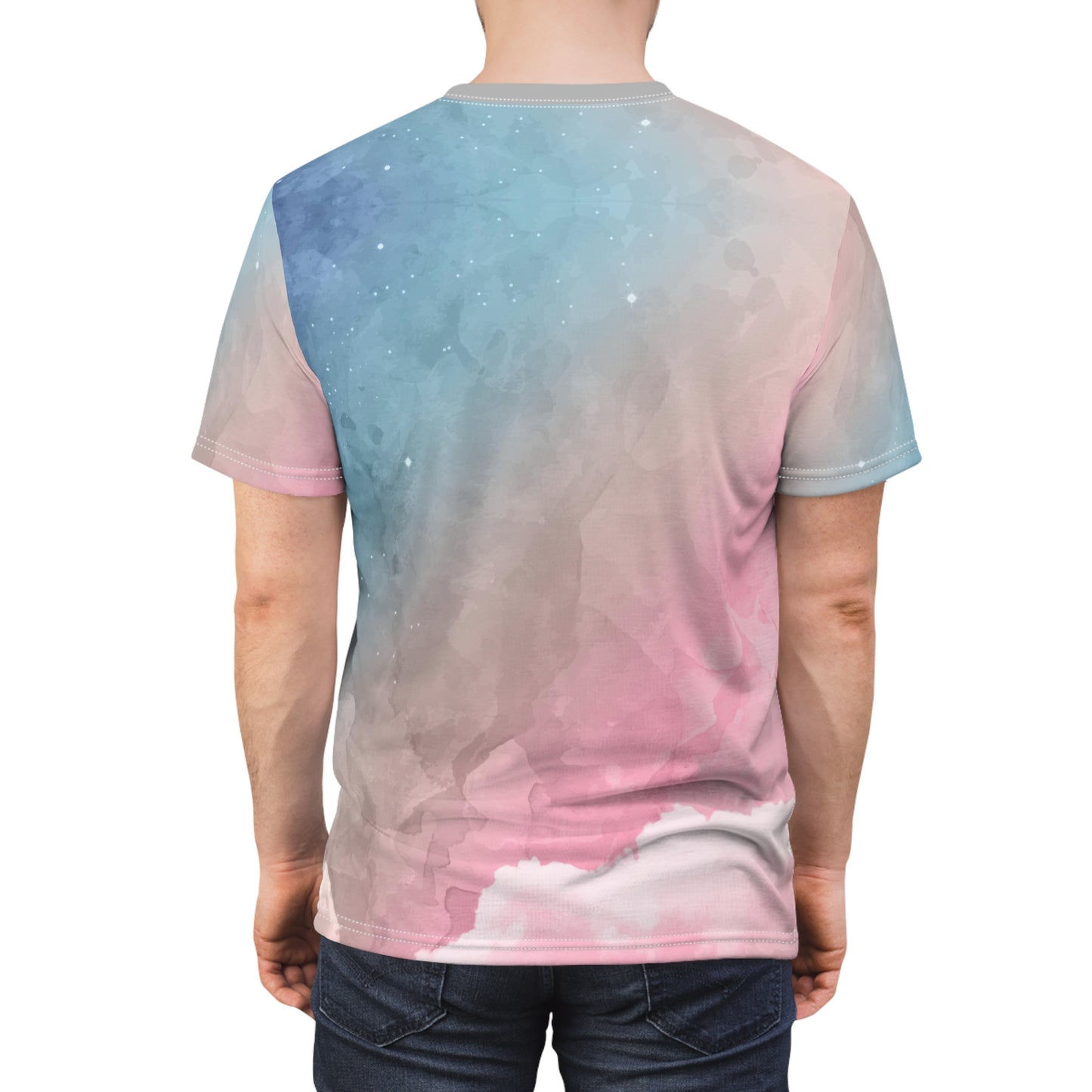 Foster Dad Watercolor Polyester Tee