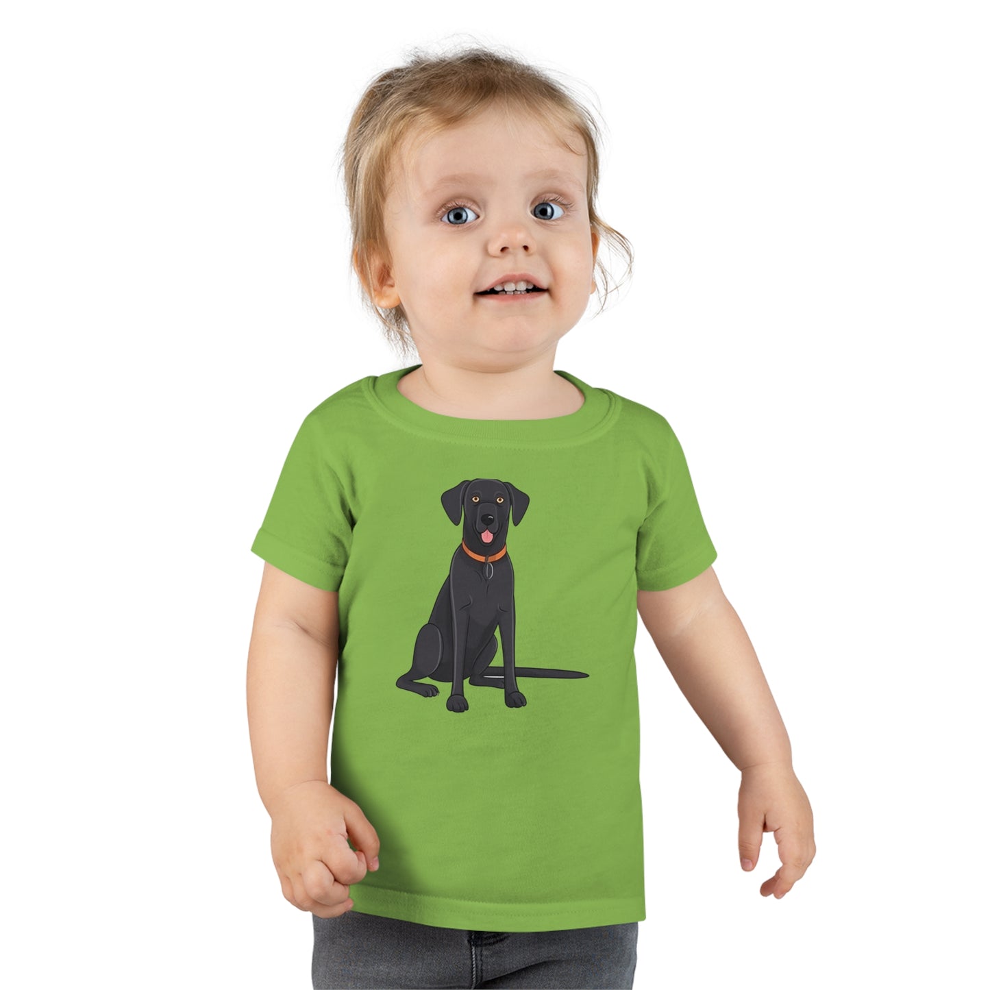 Black Labrador Retriever Toddler T-shirt