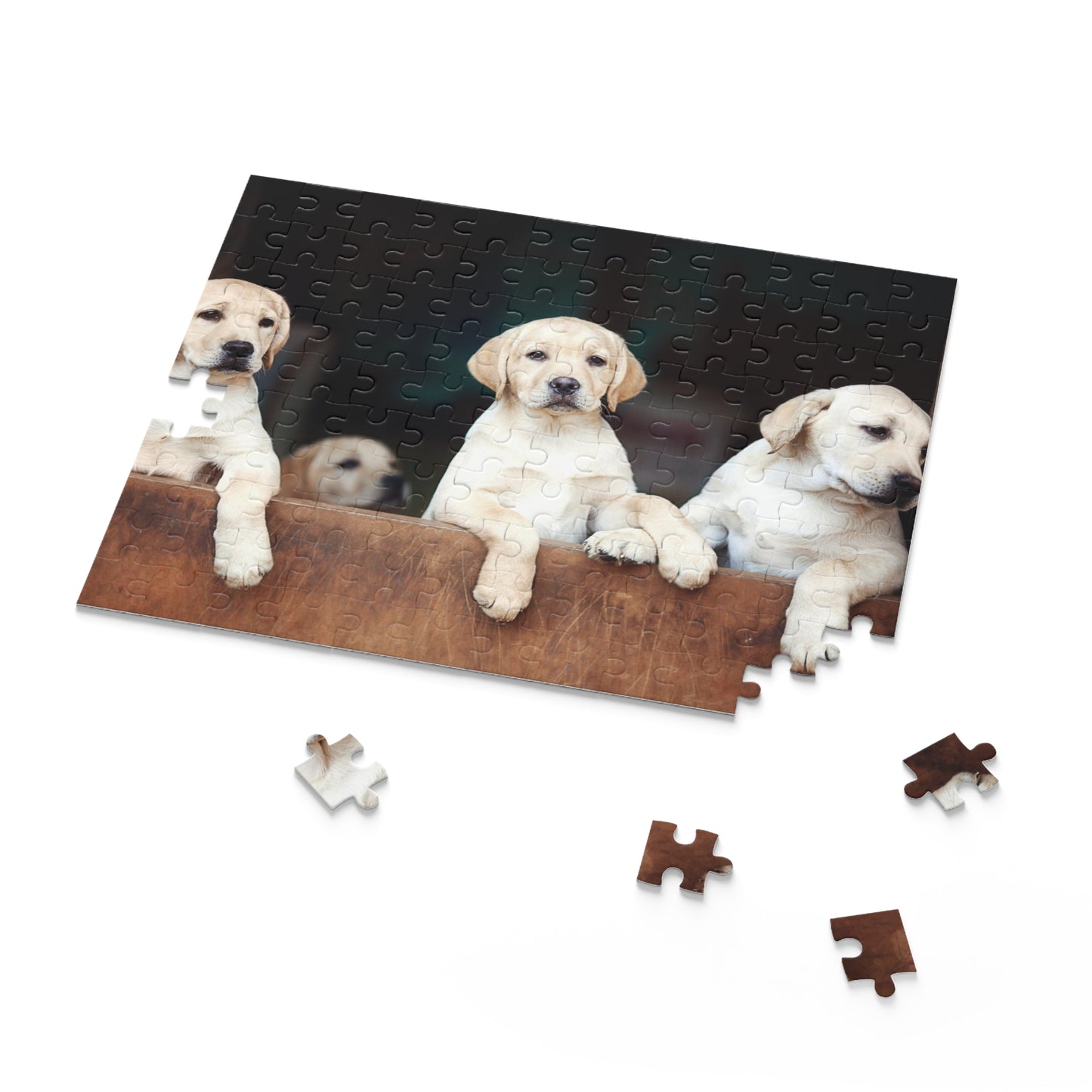 Yellow Labrador Retriever Puzzle (120 or 500-Piece)