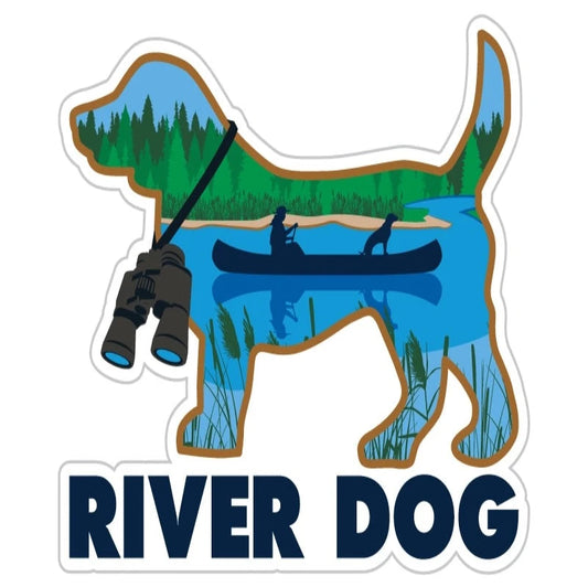 River Dog 3" Sticker/Decal