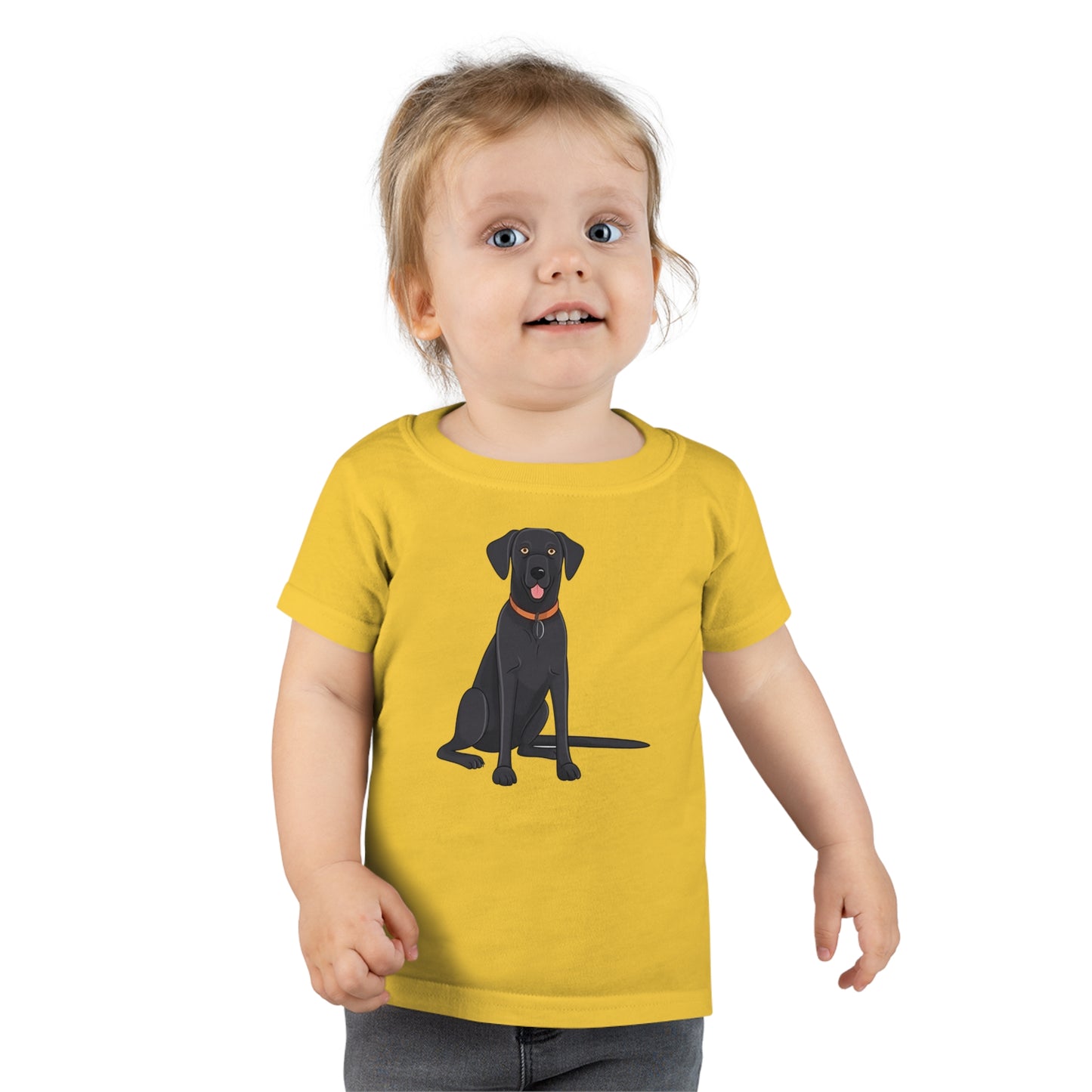 Black Labrador Retriever Toddler T-shirt