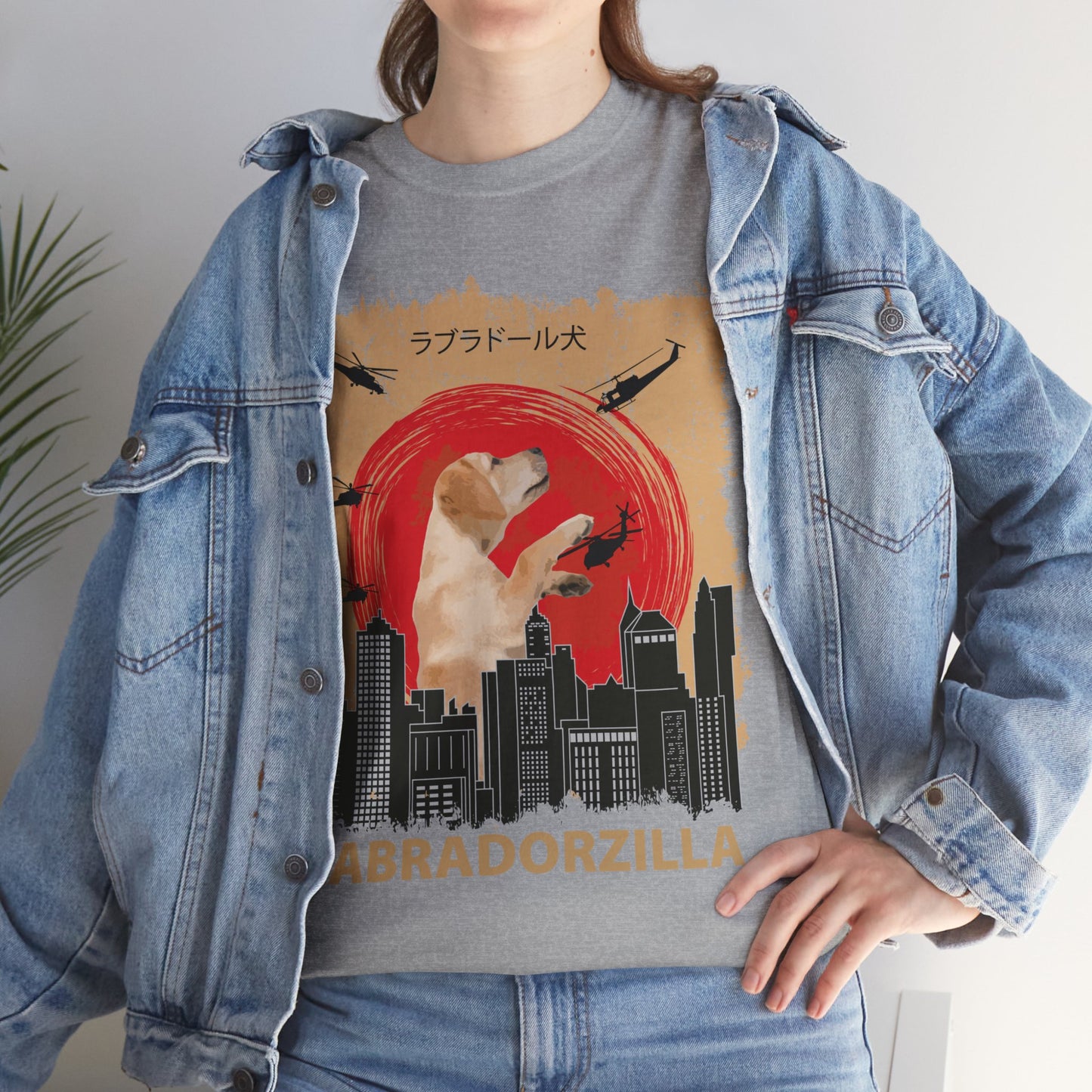 Labradorzilla Unisex Cotton Tee