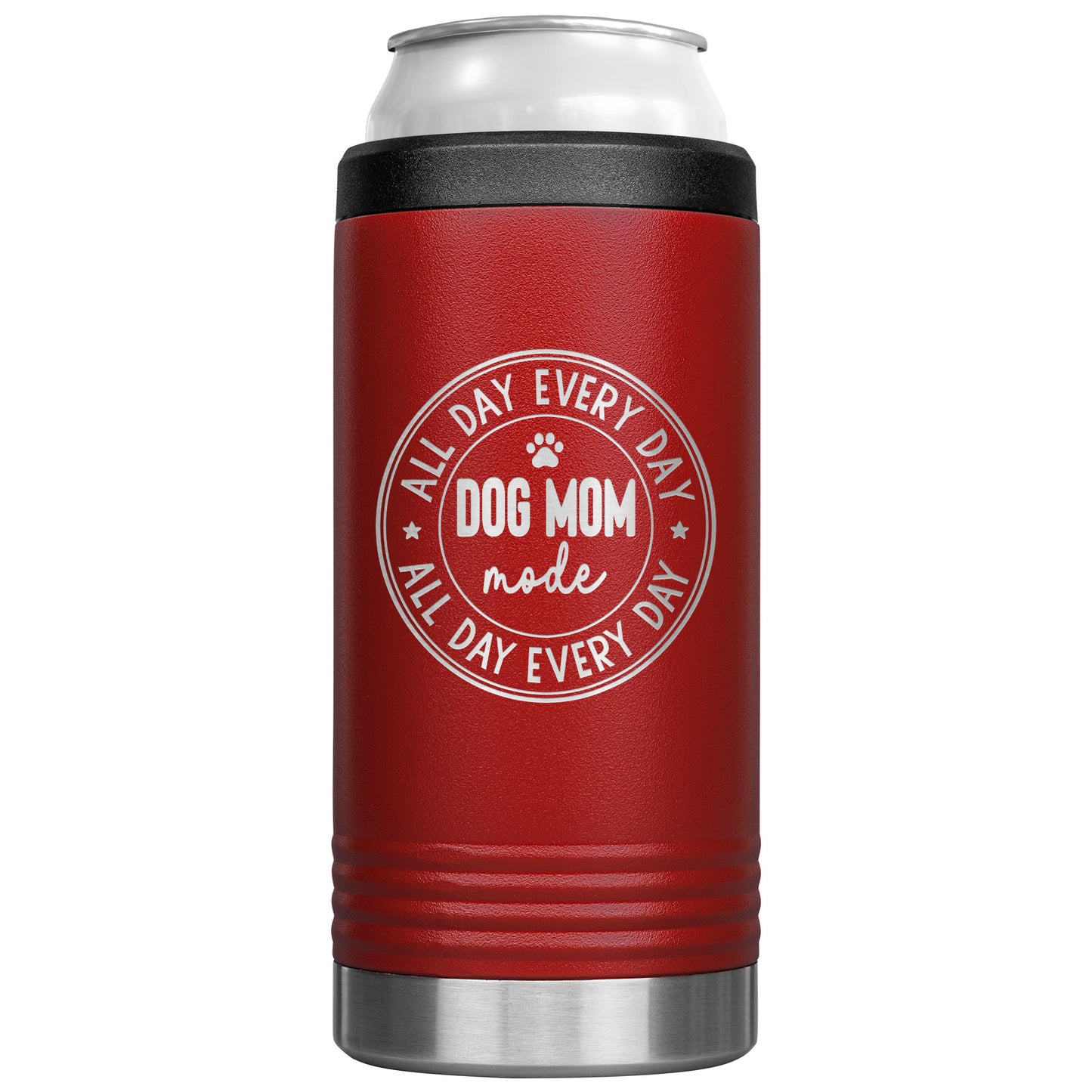 Dog Mom Mode 12 oz Cozie Tumbler