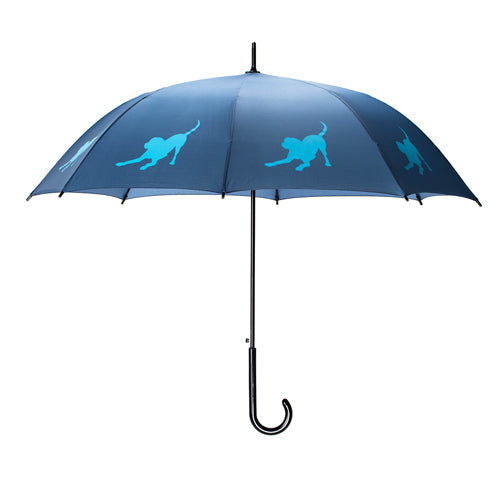 Labrador Retriever Blue on Navy Classic Umbrella