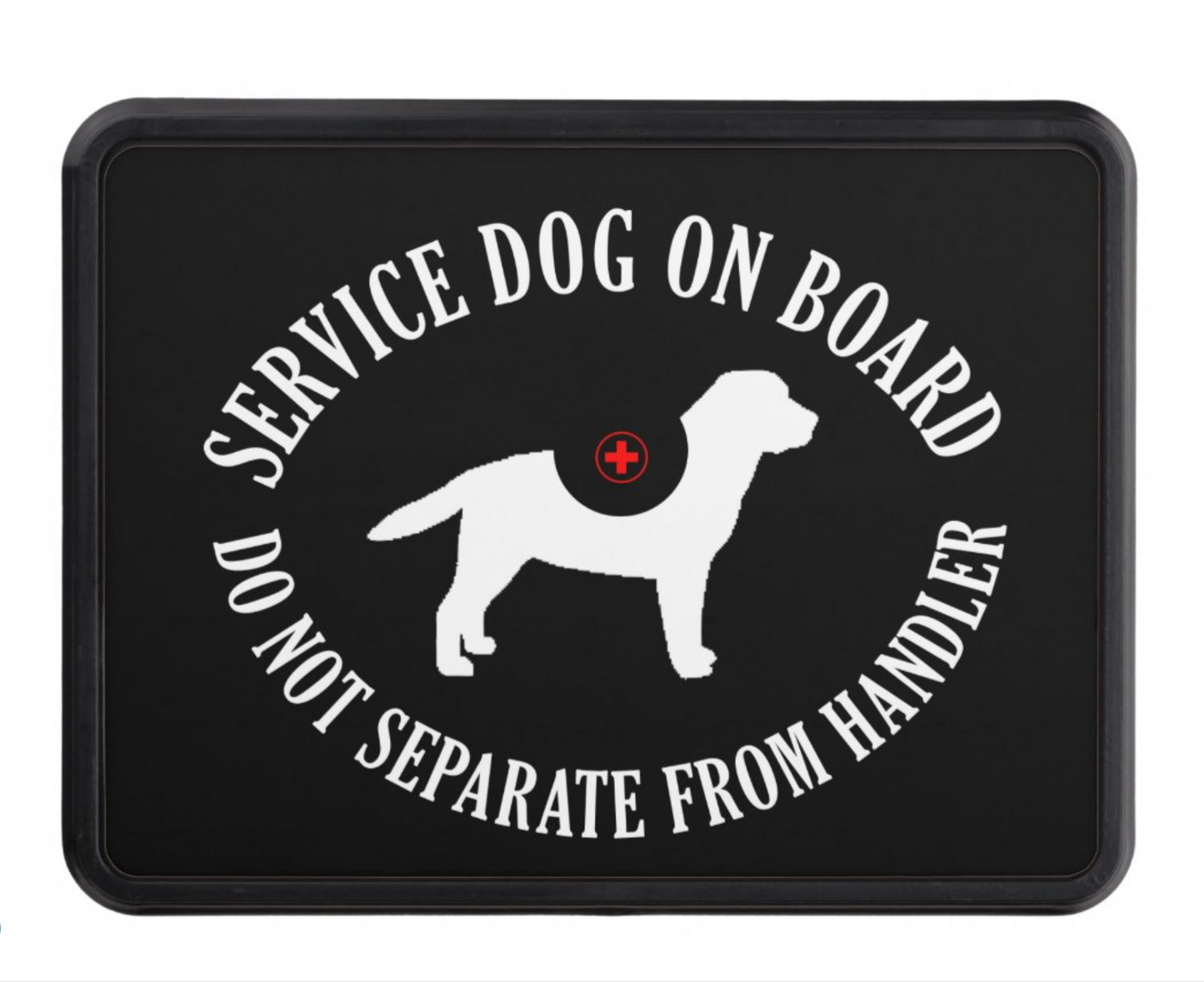 Labrador Retriever Service Dog Hitch Cover