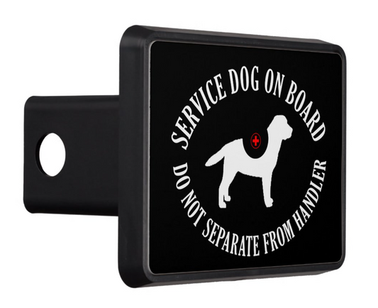 Labrador Retriever Service Dog Hitch Cover