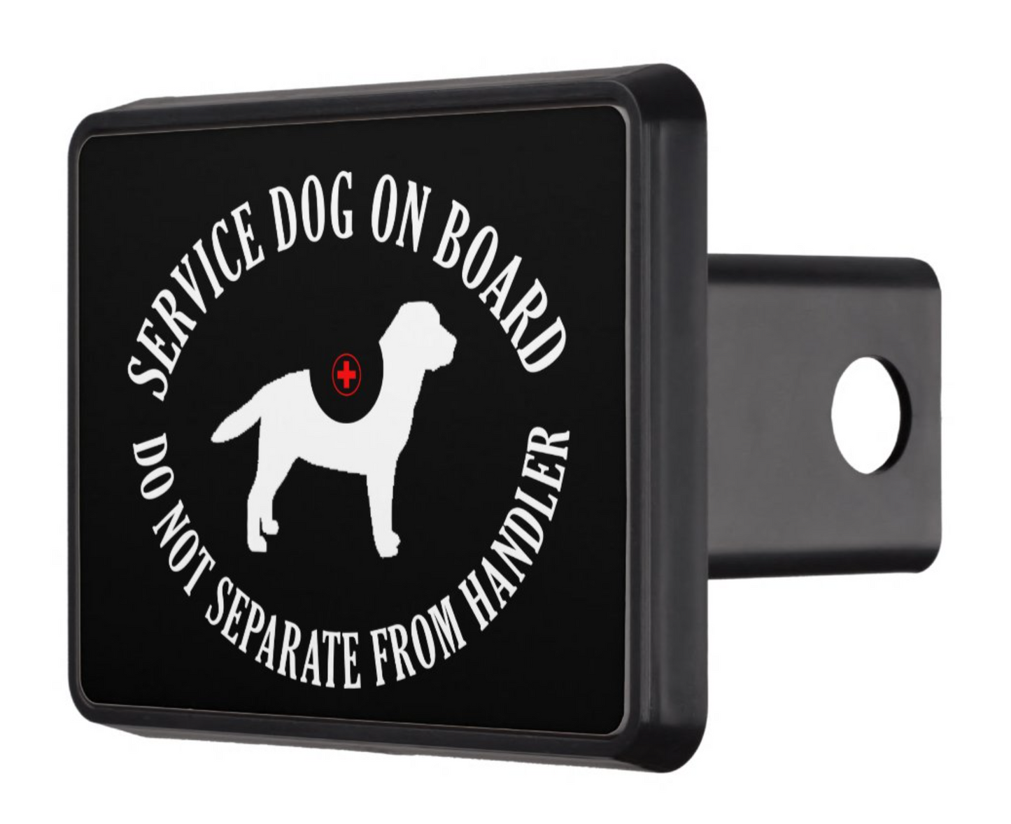 Labrador Retriever Service Dog Hitch Cover