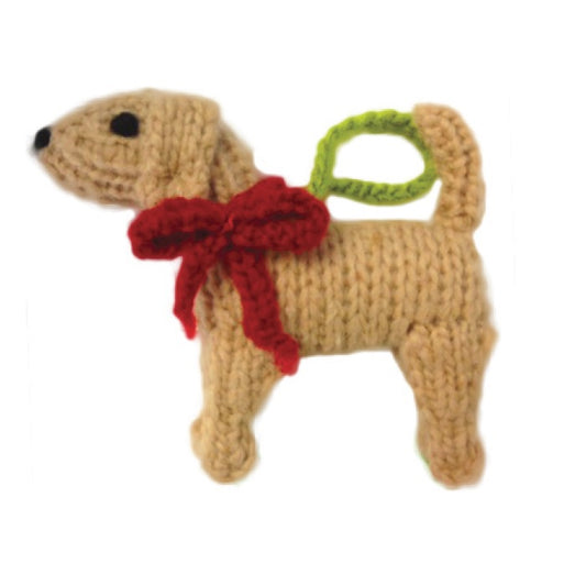 Yellow Labrador Handmade Holiday Ornament