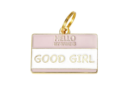 Good Girl Pet ID Tag