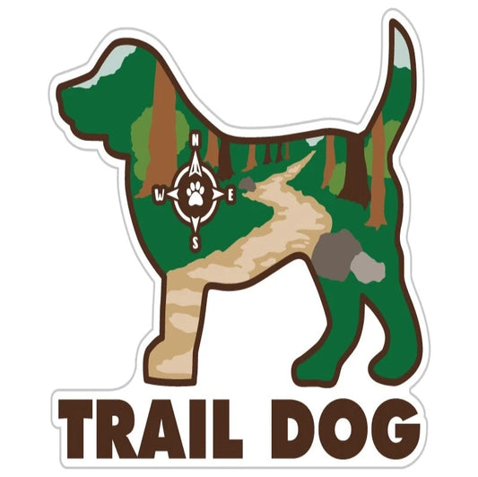 Trail Dog 3" Sticker/Decal