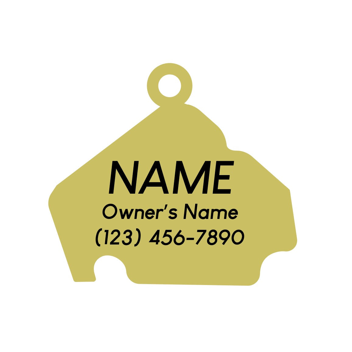 Stinkin' Cute Pet ID Tag - 3 Red Rovers