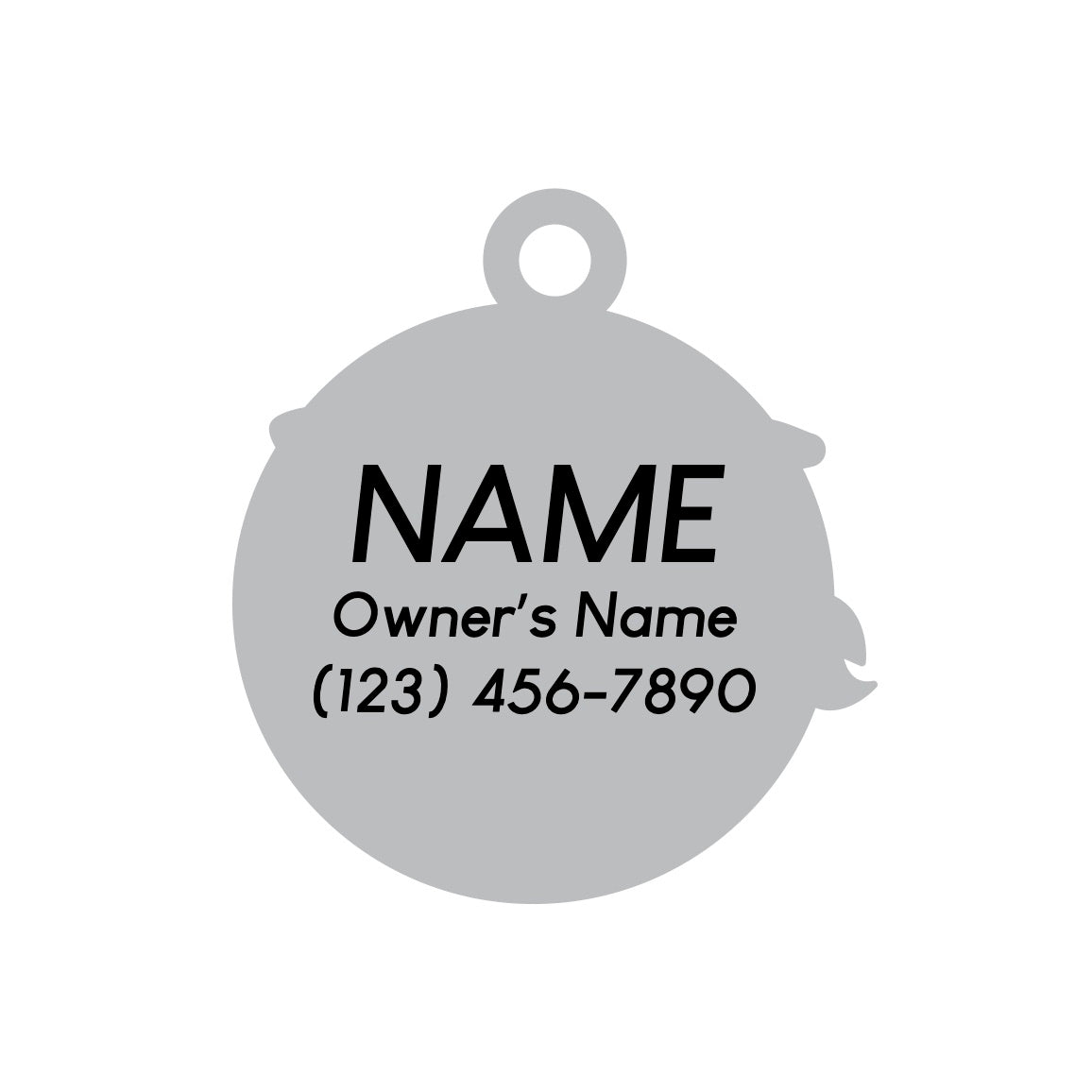 Space Cadet Pet ID Tag - 3 Red Rovers