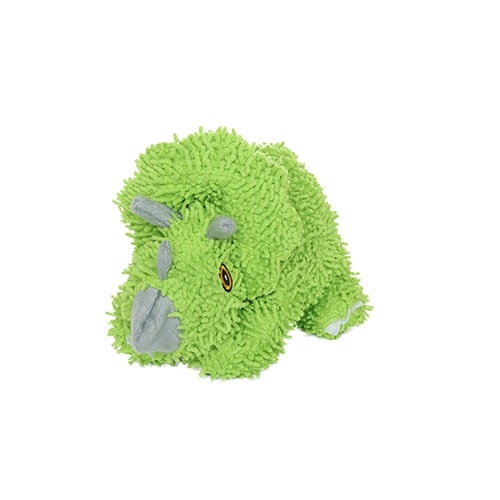 Mighty Microfiber Ball - Triceratops Tough Toy