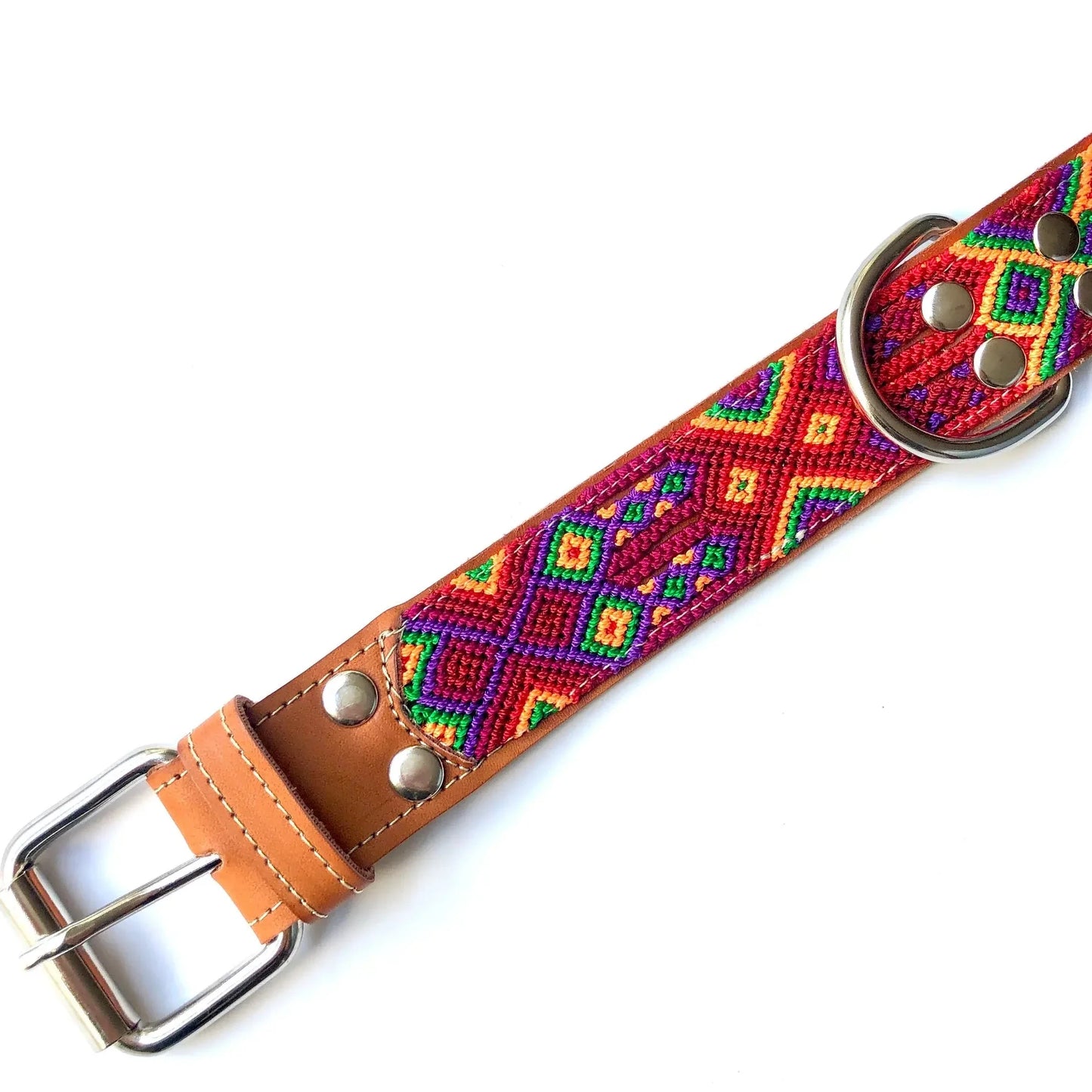 Artisan Rojo Handmade Dog Collars