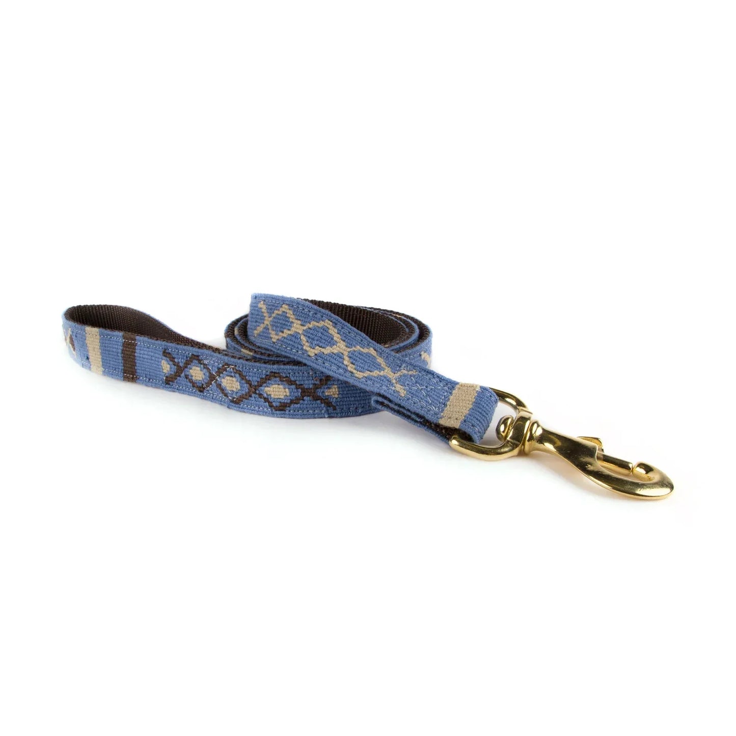 ATWCW Block Island Blue Fog - Mayan Artisan-Handmade Pet Leash